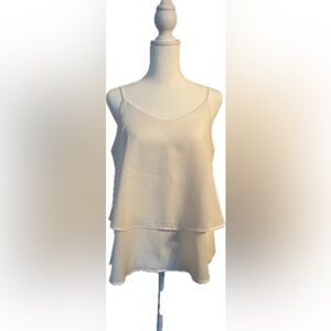 Annabella White Camisole Top